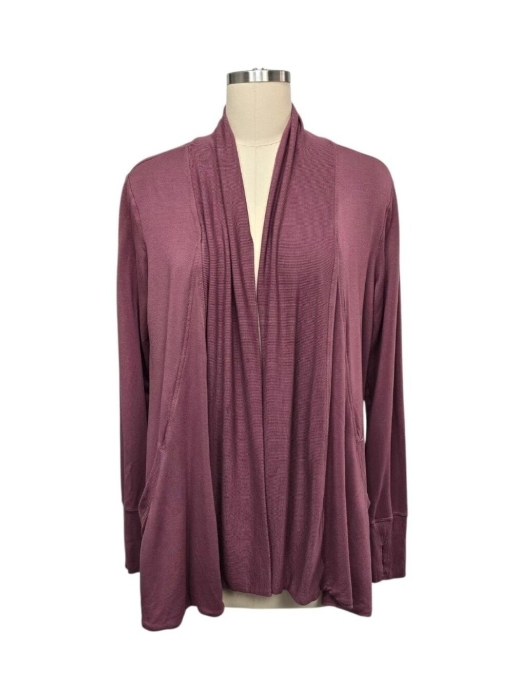 Athleta Pranayama Wrap - Burgundy Size Large Regular